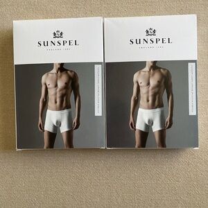 New in box SUNSPEL men boxer underwear black super cotton size XL